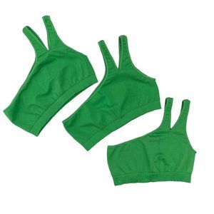 Camila Coehlo Belmira Crop Top Sports Bra Green L/XL